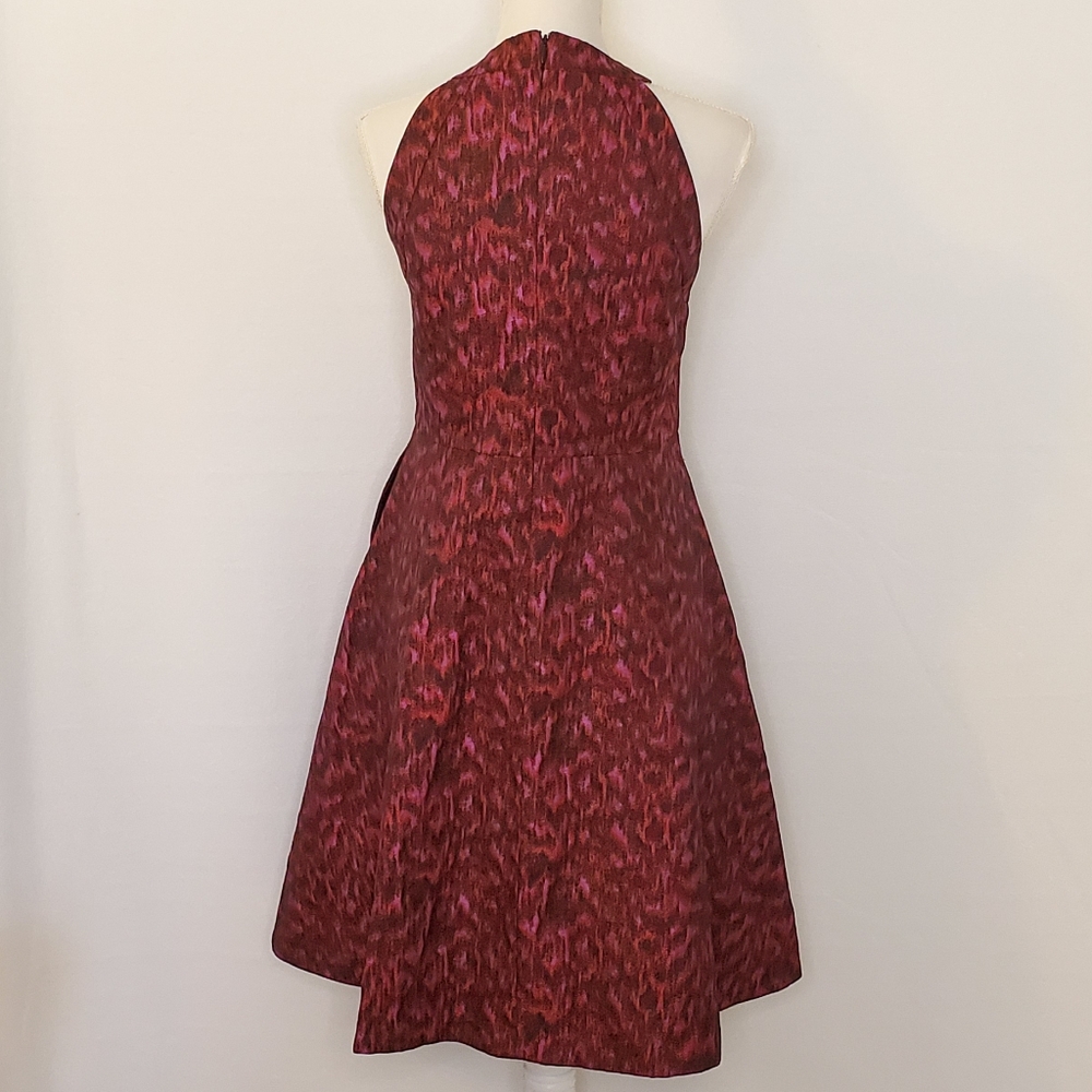 Calvin Klein Metallic Animal Print Dress - Picture 2 of 3